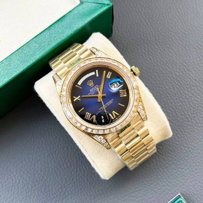 ROLEX Day-date  904L Yellow Gold Citizen Movement 40mm Presidential Rolex Replica Watch